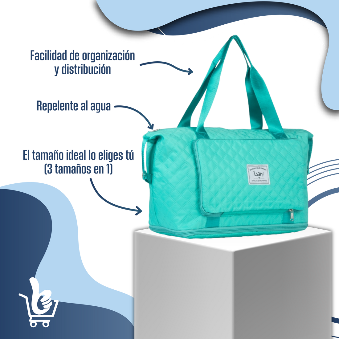 👜BOLSO CONVERTIBLE 3 EN 1 EL ORIGINAL